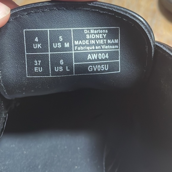 Pre owned like new Black Doc Martens